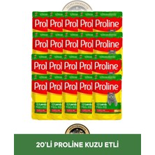 Proline Pouch Jelly Jöle Içinde Et Parçacıklı Kuzu Etli Yaş Kedi Maması Seti 20X85 gr