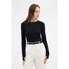 Astap Parmak Geçme Detay Bady  Modal Kumaş