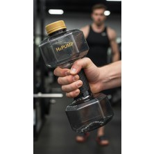 H2PUMP Dambıl Şeklinde Su Şişesi | 1.5 Litre Spor Matara