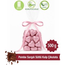 Milat Pembe Sargılı Special Sütlü Kalp Çikolata 500 g