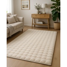 Etka Home Bubble – Bej Ithal Tavşan Tüyü Peluş Halı