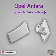 AutoPit 3D Opel Antara Uyumlu Far Yıkama Kapağı Sağ Sol Takım