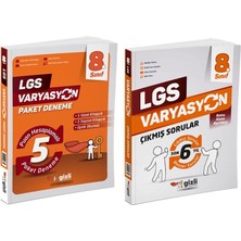 Gizli Yayınları Gizli 2026 8. Sınıf Lgs Varyasyon 5 Deneme + 6 Yıl Konu Konu Çıkmış Sorular Seti 2 Kitap