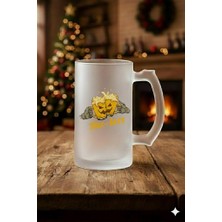 Sartre Art Trickk Tasarımlı Buzlu Cam Bira-Meşrubat Bardağı