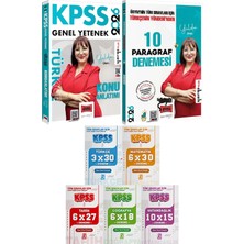 Yargı Yayınevi Türkçe Konu ve Türkçenin Yönderinden 10 Paragraf Deneme - 5 Ders 31 Deneme