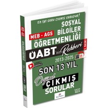 Dizgi Kitap 2026 Öabt Meb Ags Nin Rehberi Sosyal Bilgiler Öğretmenliği Çıkmış Sorular Son 13 Yıl