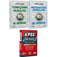 CBA Akademi Türkçenin Pusulası 15 Deneme Matematiğin Pusulası 20 Deneme - Lise Önlisans Konu Ant. Soru