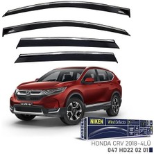 Niken Nıken 047HD220201 - Kromlu Cam Rüzgarlığı Honda Crv 2018- 4lü