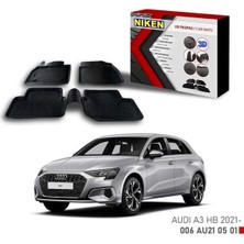 Niken Nıken 006AU210501 - 3D Paspas Audı A3 Hb 2021-