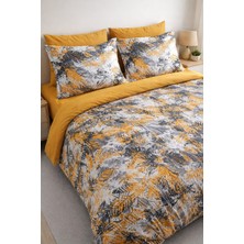 Rovin Yaprak Desenli Çift Kişilik Nevresim Takımı