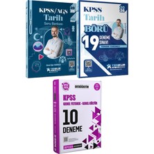 Yediiklim Yayınları 2026 Kpss Atölye Tarih Soru ve Börü Tarih 19 Deneme - 2026 Kpss Ortaöğretim Çözümlü 10 Deneme