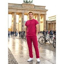 Dr. Mitra Erkek Berlin Model Likralı Cerrahi Hemşire Doktor Takım