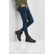 Doçka Erkek Hakiki Deri Spor Tarz Günlük Fermuarlı Içi Kürklü Bot AL25/B7022