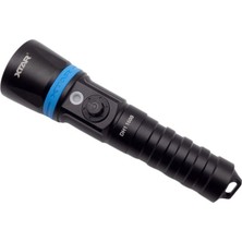 Xtar DH1 1600 Lümen Dalış Feneri Siyah Renk ile Zıpkınla Avlanma İçin Tasarlandı
