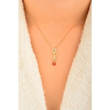 CEBECİ Cebeci 14 Ayar Uğur Böceği Altın Kolye