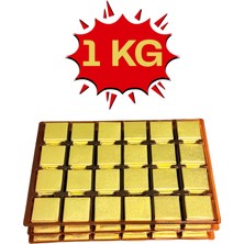 Bubi Çikolata Altın Sargılı Sütlü Madlen 1 kg Ikramlık Çikolata