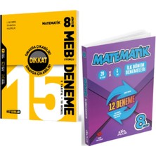 Hız Yayınları 8. Sınıf Matematik 15 Li Deneme - Koray Varol Ilk Dönem Denemeleri