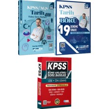 Yediiklim Yayınları Atölye Tarih Video Ders Notları ve Börü Tarih 19 Deneme - Lise Önlisans Konu Ant. Soru