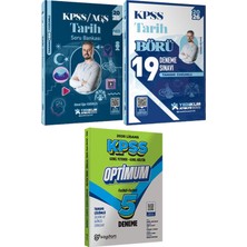 Yediiklim Yayınları 2026 Kpss Atölye Tarih Soru ve Börü Tarih 19 Deneme - Lisans Optimum 5 Deneme