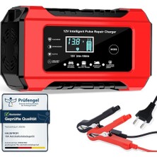 Azurtech 24V/8AMP Yaz/kış Modlu Ekranlı Akü Sarj Cihazı