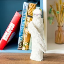 PYLONES Chapka Katlanabilir Şemsiye - Kompakt Şemsiye - Beyaz Kedi