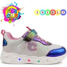 Çocuk Yuki Işıklı Ortopedik Taban Kız Çocuk Spor Ayakkabı