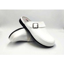 Tigerline Erkek Sabo - Beyaz - Konfor Destekli Yapı Şık Tasarım Yumuşak Taban Günlük Kullanıma Uygun