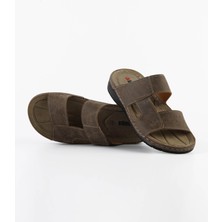 Dr. Klompa Erkek Terlik - Vizon - Konfor Destekli Yapı Şık Tasarım Yumuşak Taban Günlük Kullanıma Uygun