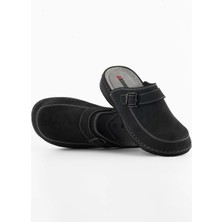 Tigerline Erkek Sabo - Siyah Nubuk - Konfor Destekli Yapı Şık Tasarım Yumuşak Taban Günlük Kullanıma Uygun