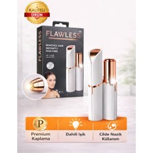 Eser Ticarett Flawless Yüz Tüy Alma Cihazı | Dahili Işıklı, Acısız, Cilde Nazik, Premium Kaplama