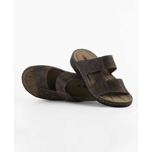 Dr. Klompa Erkek Terlik - Kahverengi - Konfor Destekli Yapı Şık Tasarım Yumuşak Taban Günlük Kullanıma Uygun