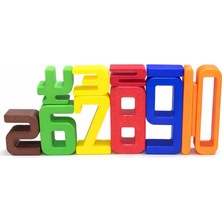 Lina Hobby Renkli Sayılar 1–10 | Eğitici Matematik Oyuncağı | Montessori Uyumlu | 3D Üretim