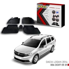 Niken Nıken 006DC070501 - 3D Paspas Dacıa Logan 2014-