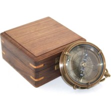 Erseyy Ahşap Kutulu Pusula