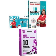Yargı Yayınevi Türkçe Video Ders Notları ve Türkçenin Yönderinden 10 Paragraf Deneme - 2026 Kpss Ortaöğretim Çözümlü 10 Deneme
