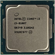 Intel Core I3-8100T SR3Y8 3.10GHZ Desktop Pc Processor 1151 Pin Cpu Tray Fansız