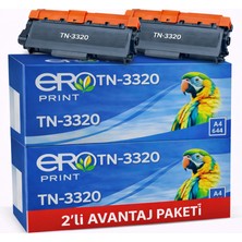 Ero Print TN-3320 / Brother HL-6180DWT Muadil Toner - 2'li Avantaj Paket