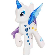 Happy Junior Işıltılı Pony Figür - Işıklı Figür - Mavi