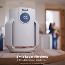 Shark Compact Pro Hava Temizleyici, Güçlü Filtreleme,uzun Ömürlü Performans, Alerjenlere Karşı Etkili, Yemek Kokusu, Toz, Polen Filtreleme
