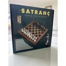 Safir Ahşap Satranç Zeka & Strateji Oyunu