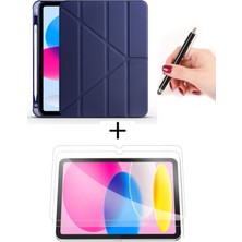 Nezih Case Samsung Galaxy Tab S11 X730 11INÇ Akıllı Kılıf + Ekran Koruyucu + Kalem