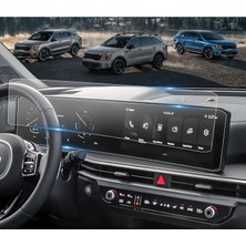 Mobilite Kia Sorento Uyumlu 2024 2025 Model Büyük Bilgi Ekranı 9h Nano Ekran Koruyucu