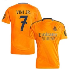 R.madridd 2024/25 Yeni Sezon Vini. Jr. Deplasman Forması (Orange)