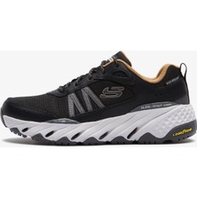 Skechers Glide-Step Trail-Oxen Memory Foam Leather Water Repellent Mens Sneaker Hakiki Deri Hafızalı Taban Su Itici Outdoor Yürüyüş Ayakkabısı Siyah