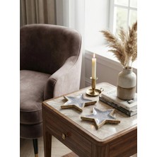 Zensori Mango Emaye Kaplama  Yıldız Sunum Tabağı