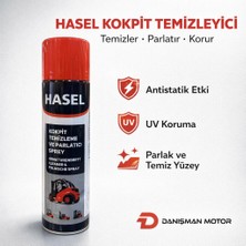 Hasel Kokpit  Temizleme ve Parlatıcı Spreyi 500ML Sprey