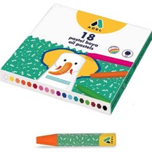 Adel 18 Renkli Pastel Boya Karton Kutu Sanatsal Malzeme Özellikleri ile Yaratıcılığınızı Geliştirin