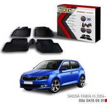 Niken Nıken 006SK150501 - 3D Paspas Skoda Fabıa Iıı 2014-