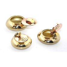 Gülcenin Dükkanı 3'lü Pirinç Küllük Seti