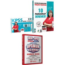 Yargı Yayınevi Türkçe Video Ders Notları ve Türkçenin Yönderinden 10 Paragraf Deneme - Optimum 5 Deneme